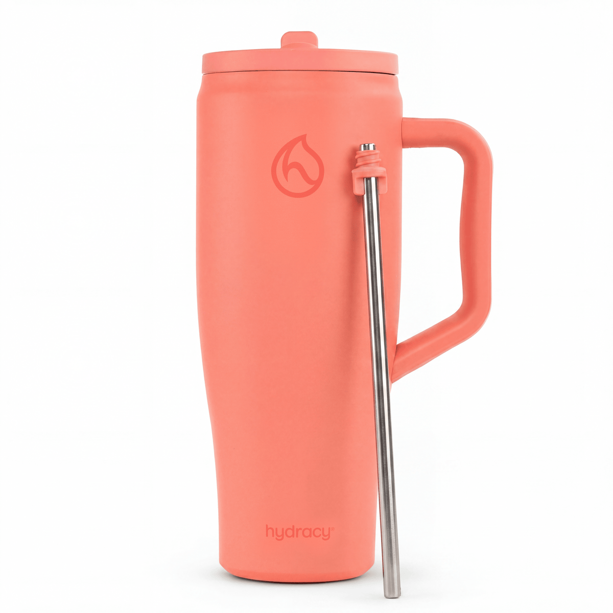 Hydracy Soulmate 40oz Insulated Tumbler with Handle & Straw — IceVault