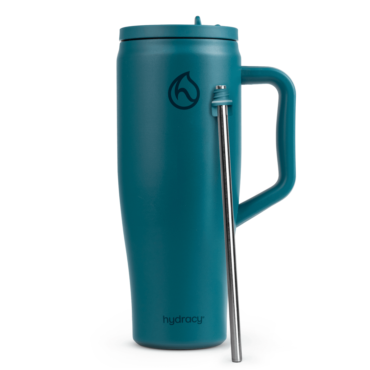Hydracy Soulmate 40oz Insulated Tumbler with Handle & Straw — IceVault