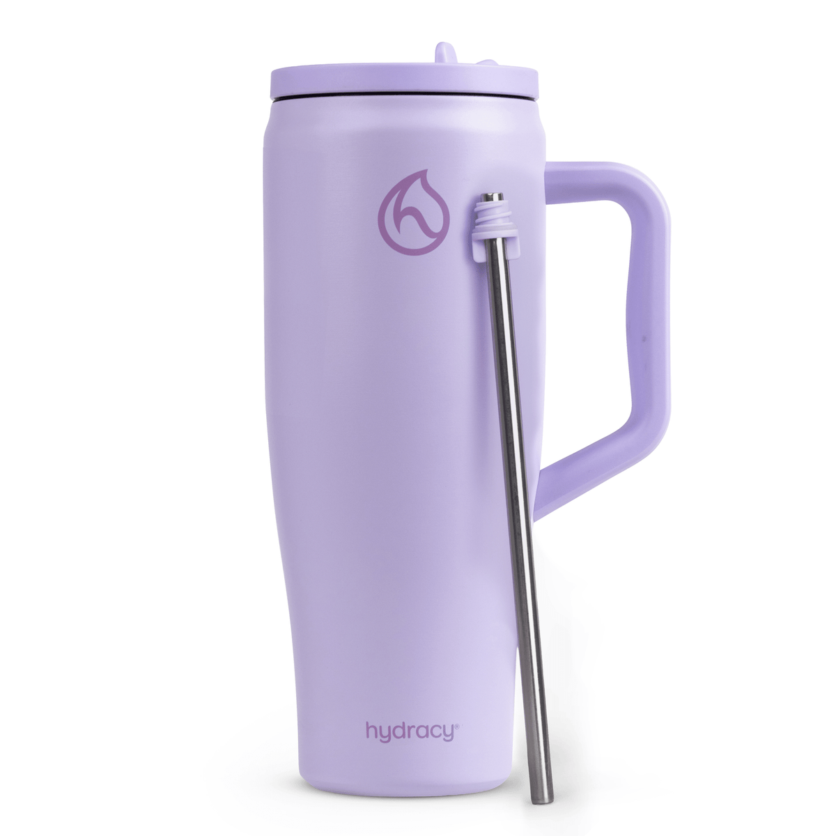 Hydracy Soulmate 40oz Insulated Tumbler with Handle & Straw — IceVault