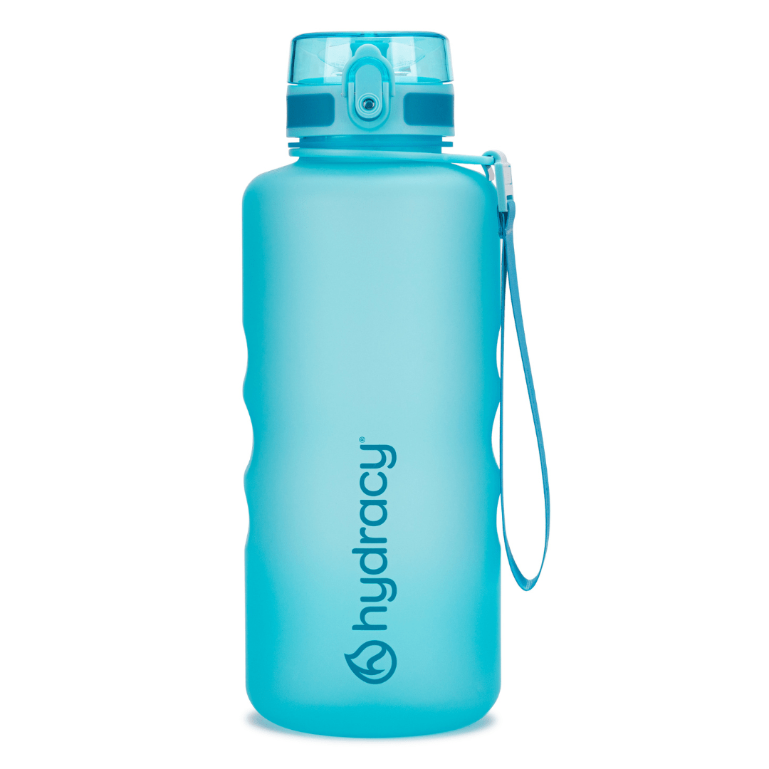 Coach 64 oz / 2 L Water Bottle with Time Marker and Chug Lid – Hydracy