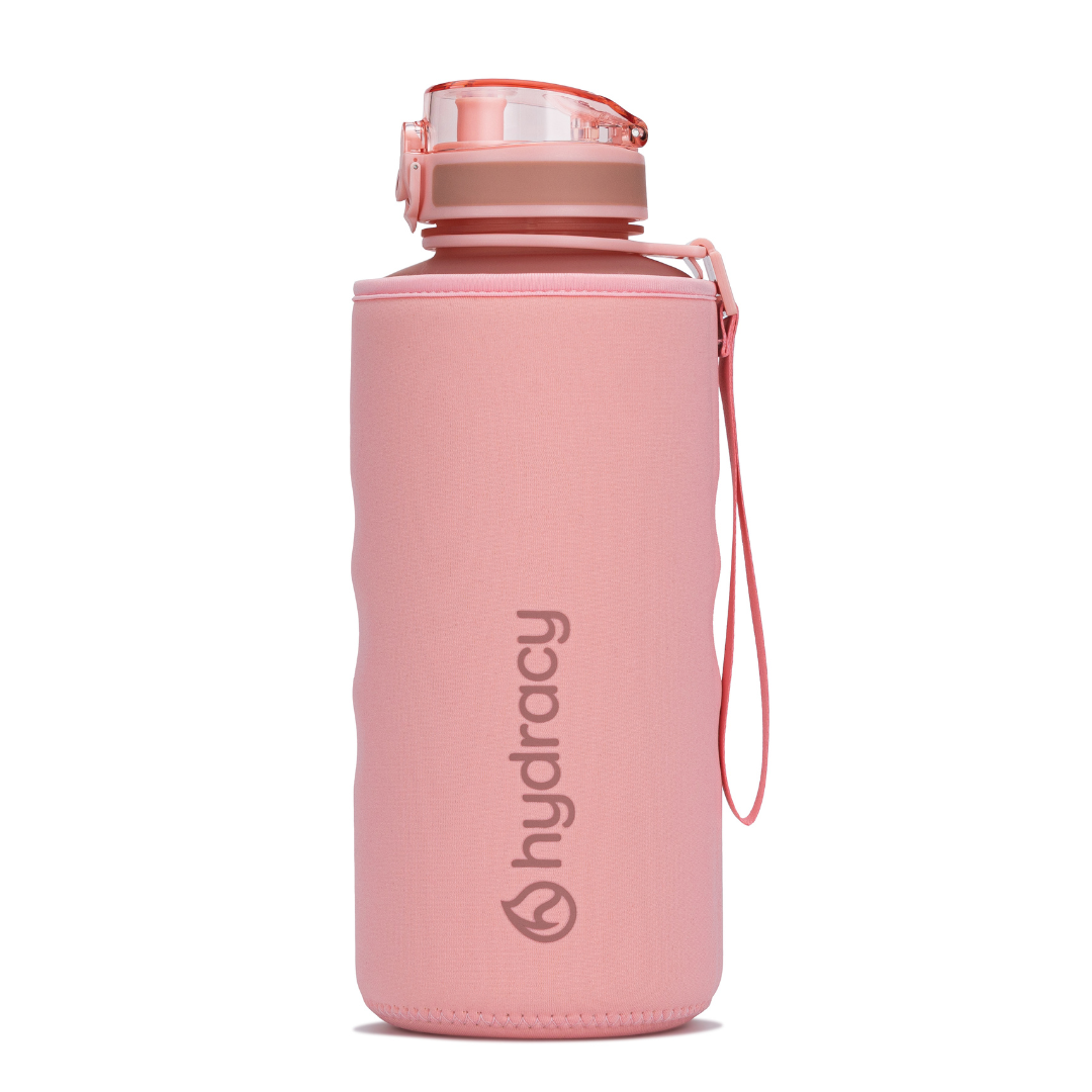 Coach 64 oz / 2 L Water Bottle with Time Marker and Chug Lid